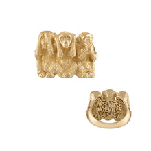 Flora & Fauna Wise Monkey Ring