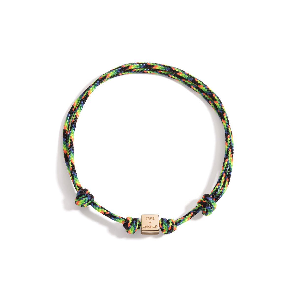 Fortune Dice Cord Bracelet
