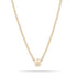 Lucky Horseshoe Baguette Diamond Big Bead