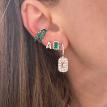 Gemstone or Diamond Gradual Round Ear Cuff