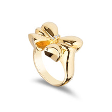 Gold Evie Bow Ring