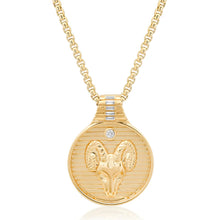 Zodiac Medallion Pendant