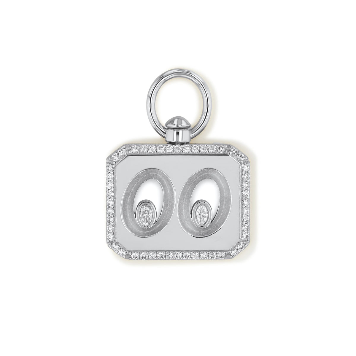 Looking Forward Swivel Charm