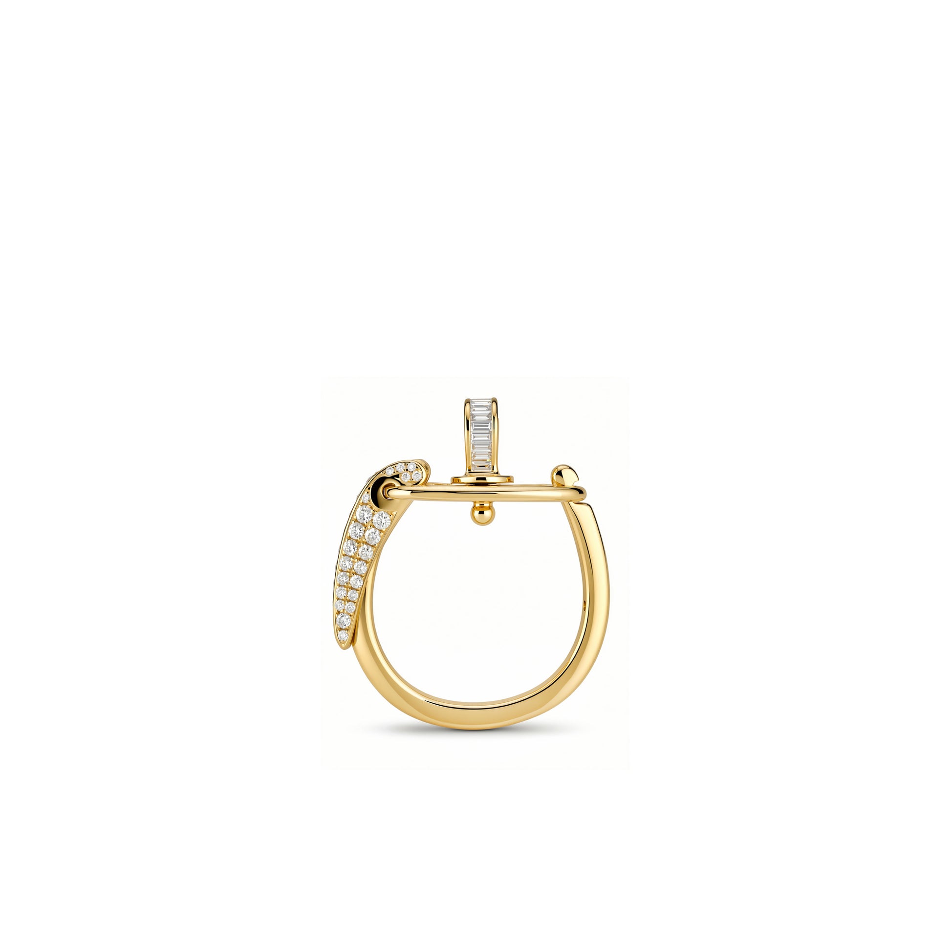 Grandsize Mixed Diamond Keychain Charm