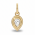 Groovy Lab Diamond Pear Hinged Charm