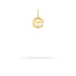 Groovy Mini Diamond Initial Charm