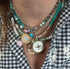 Heavy Bar Link Gold Chain Necklace with Toggle