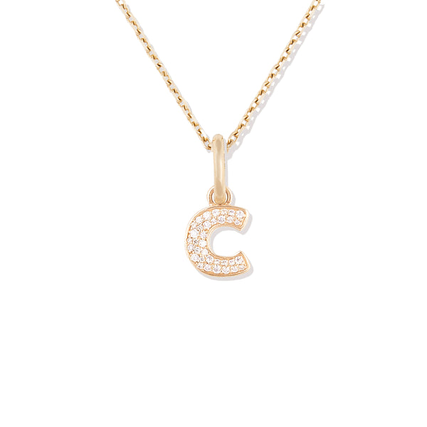 Family Alphabet Small Initial Charm