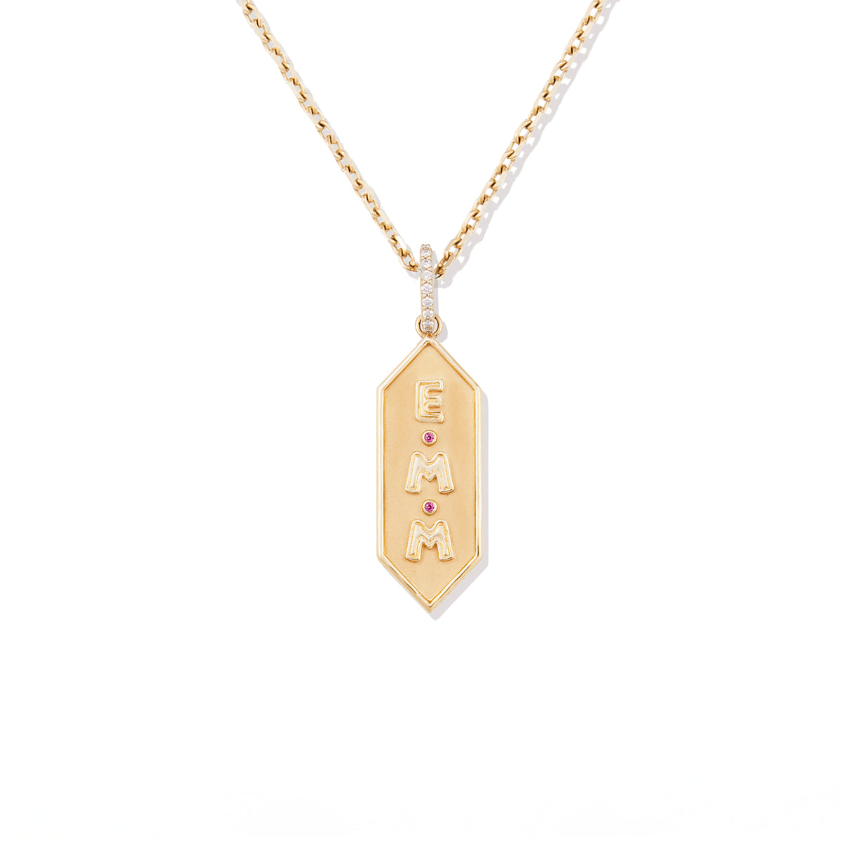 Medium Family Medallion Charm
