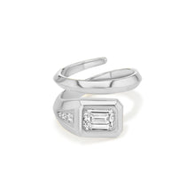 Diamond Signet Wrap Ring