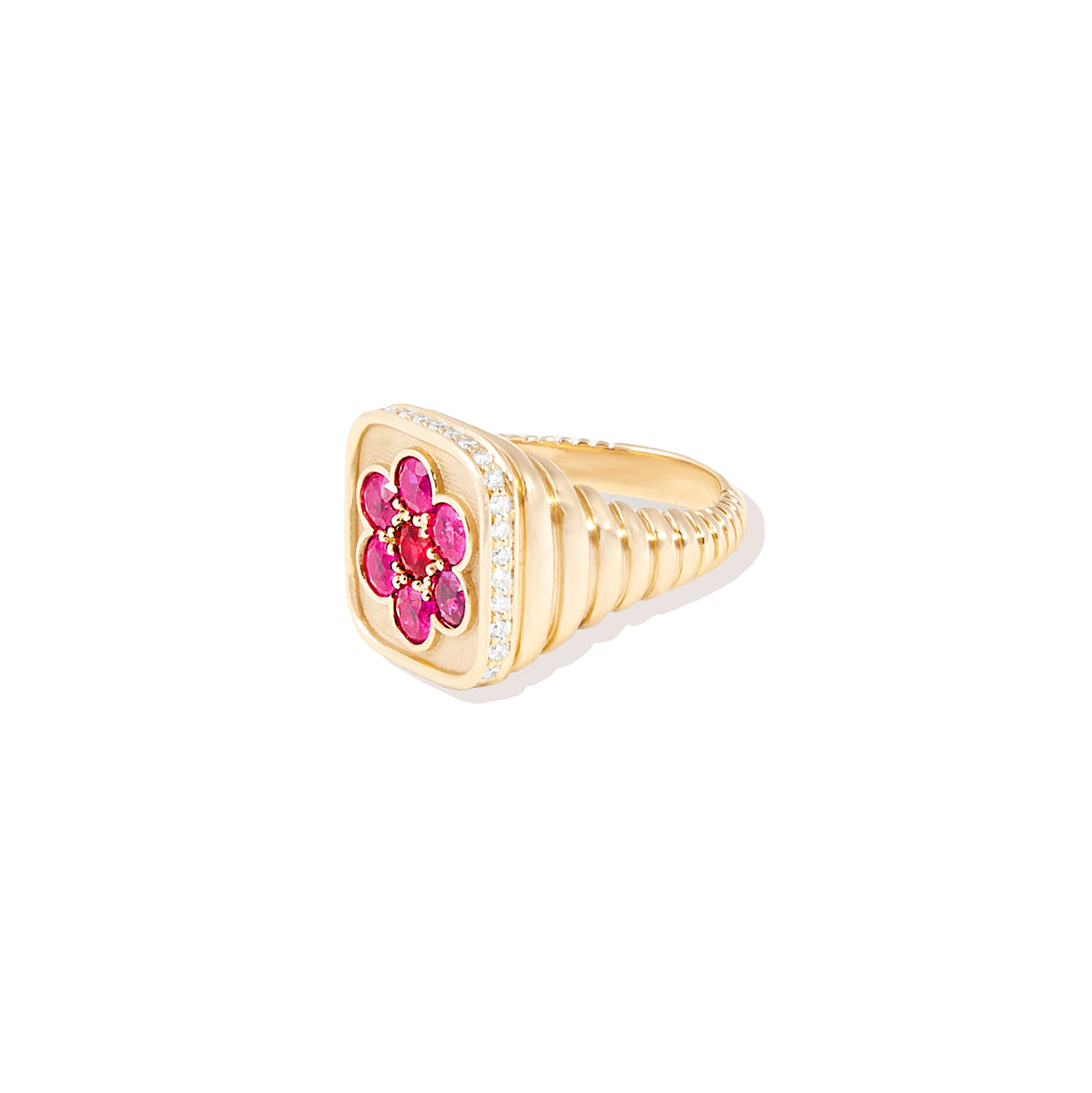 Family Blooms Flower Ring