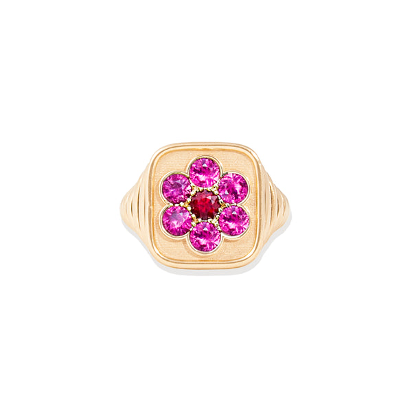 Family Blooms Flower Ring