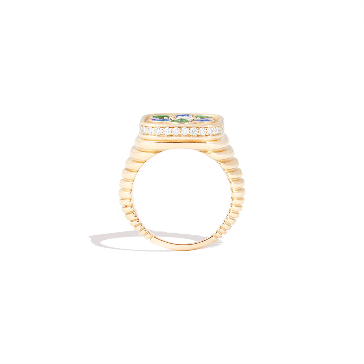 Family Blooms Flower Ring