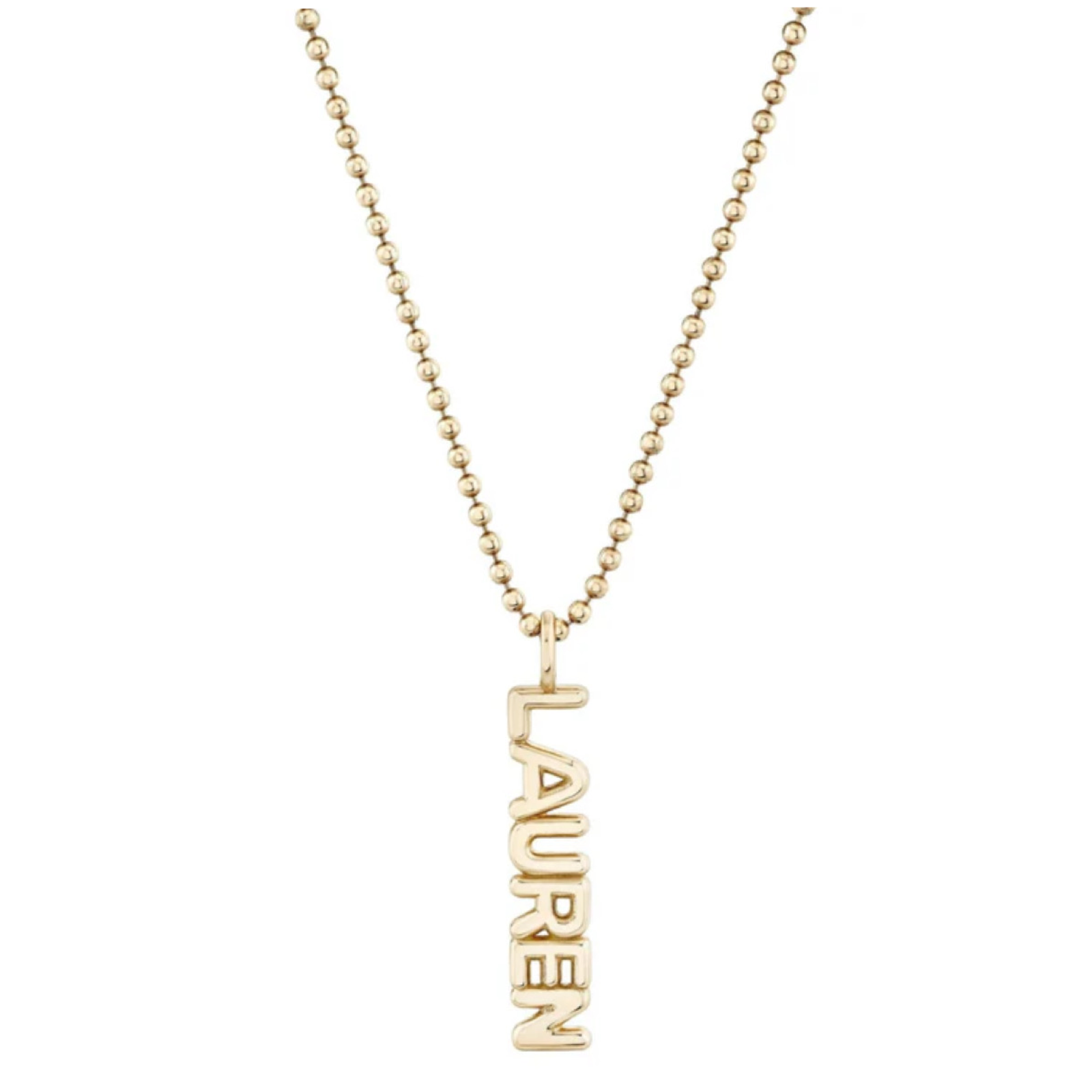 Helium Name It Charm Pendant