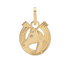 Groovy Diamond Horse Head Hinged Charm