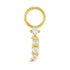 Mini Diamond Initial Charm