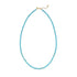 Juliette Turquoise & Diamond Rondelle Beaded Necklace