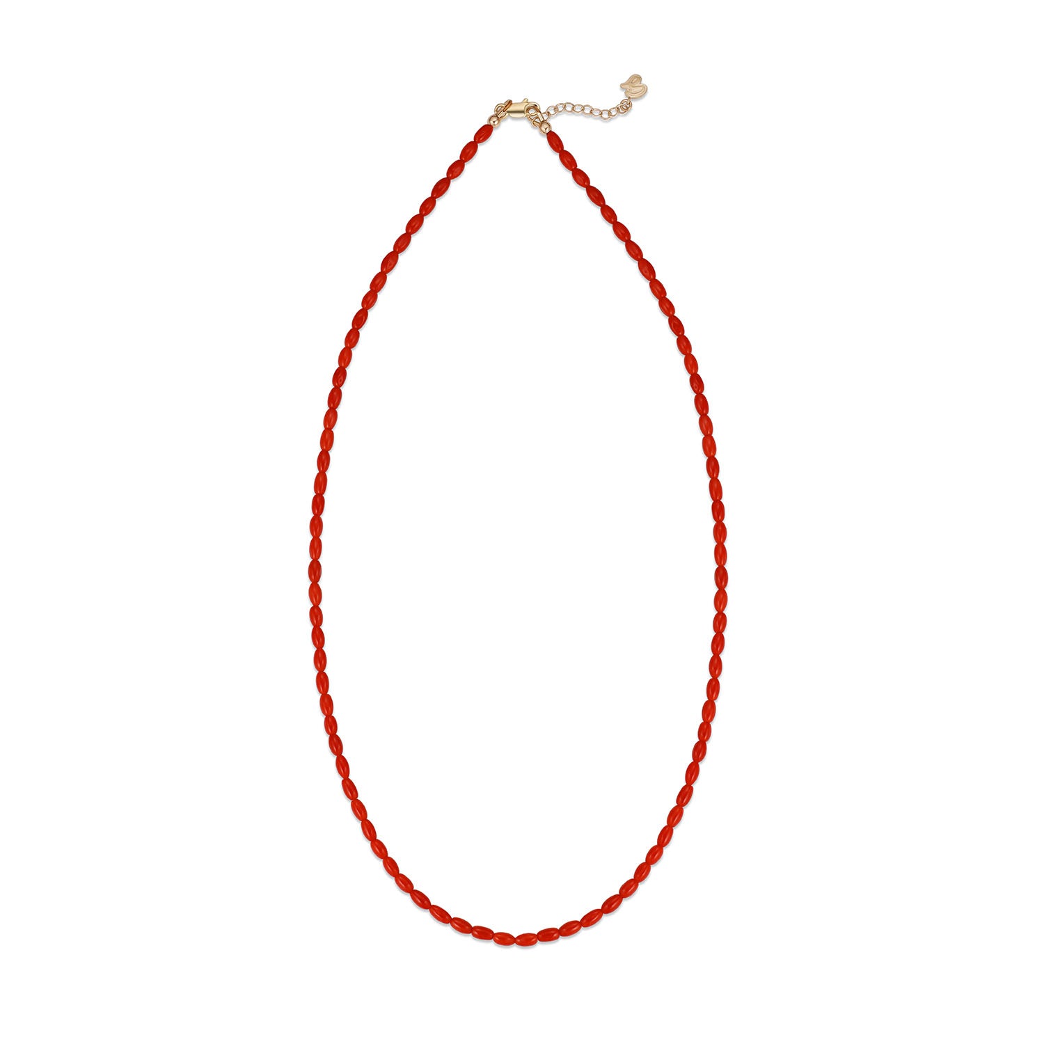 Koralia Mediterranean Coral Beaded Necklace