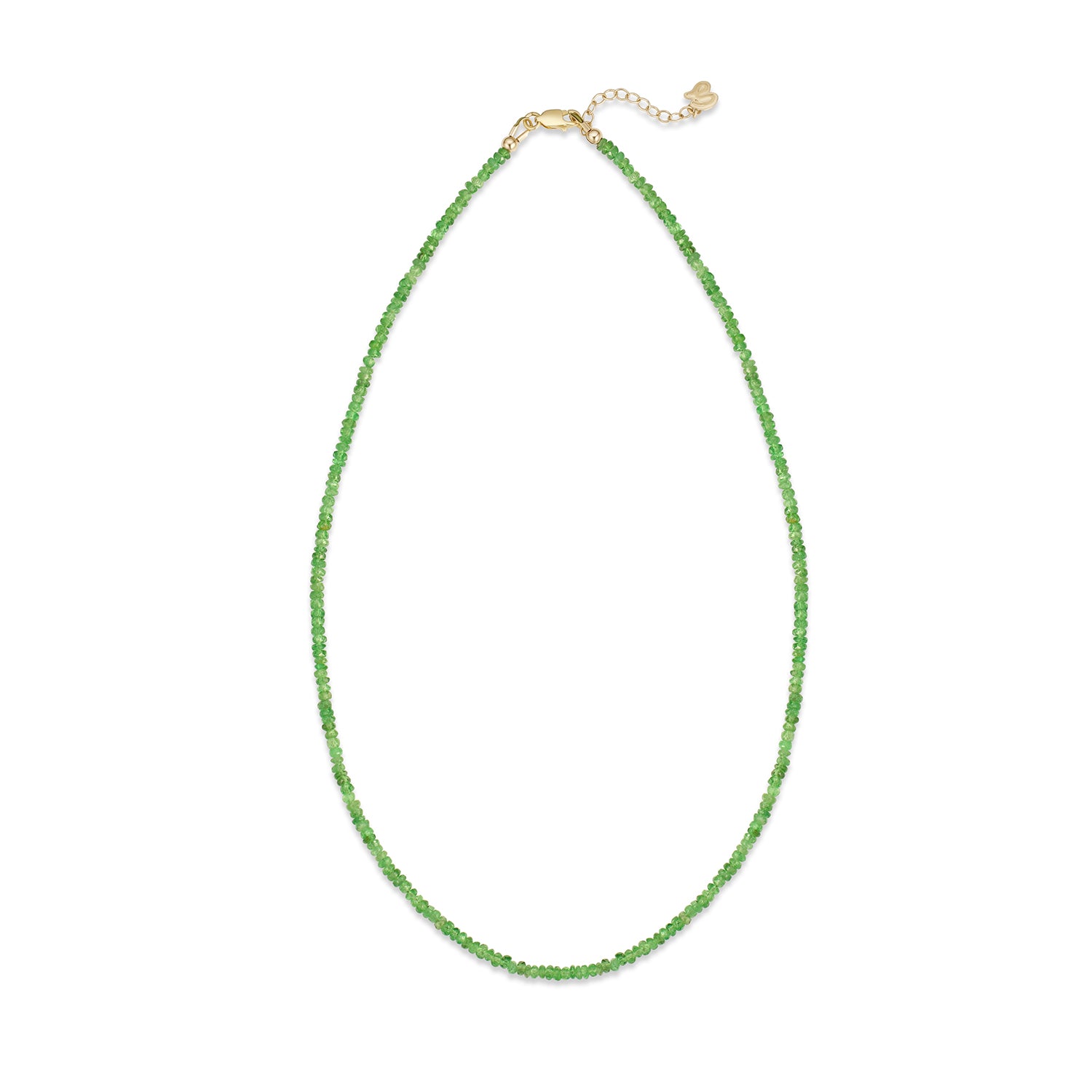Ivy Tsavorite Beaded Necklace