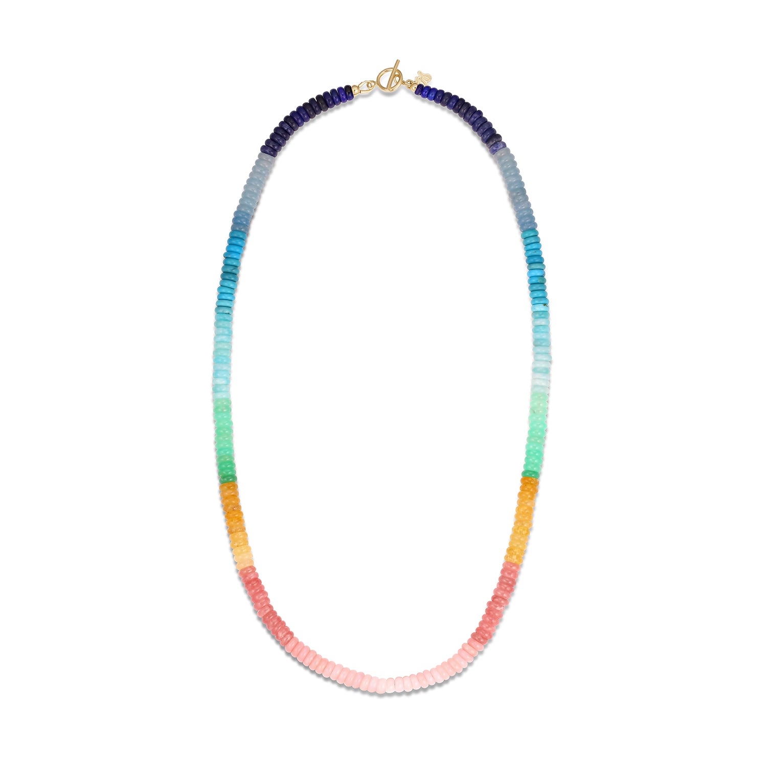 Allegra Mixed Gemstone Beaded Necklace