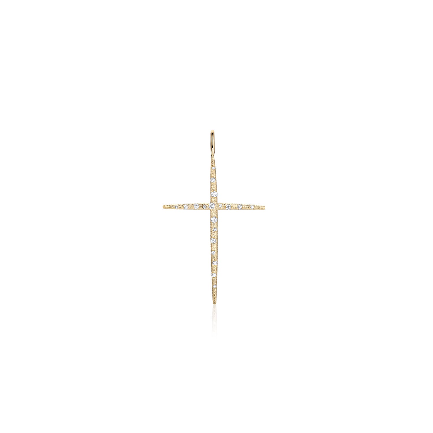 Emma Diamond Cross Charm