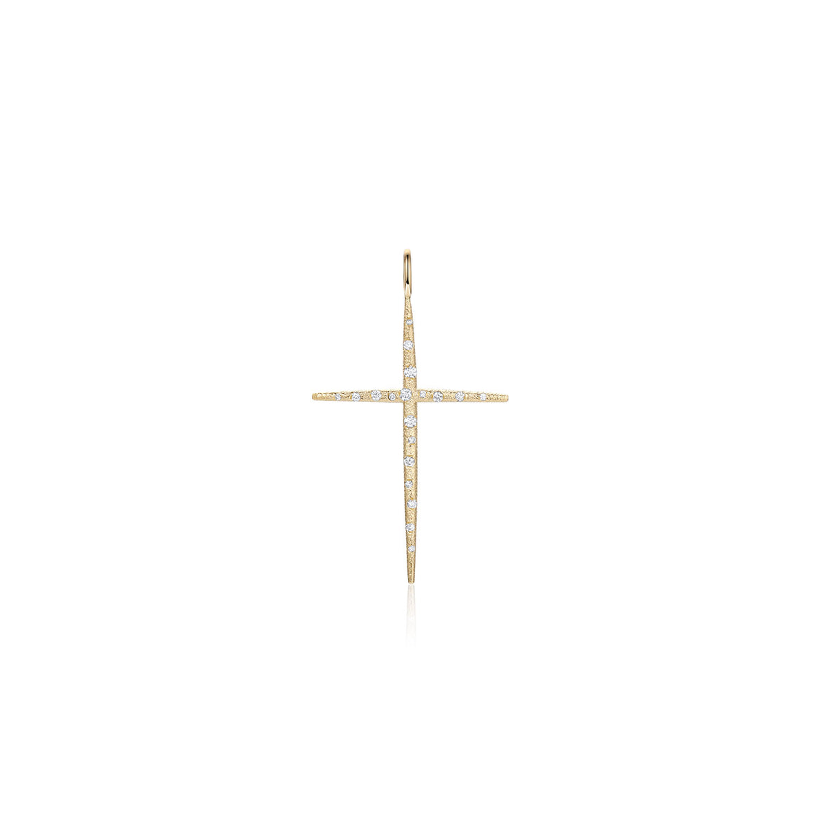 Emma Diamond Cross Charm