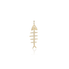 RIley Diamond Fishbone Charm