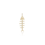 Riley Diamond Fishbone Charm