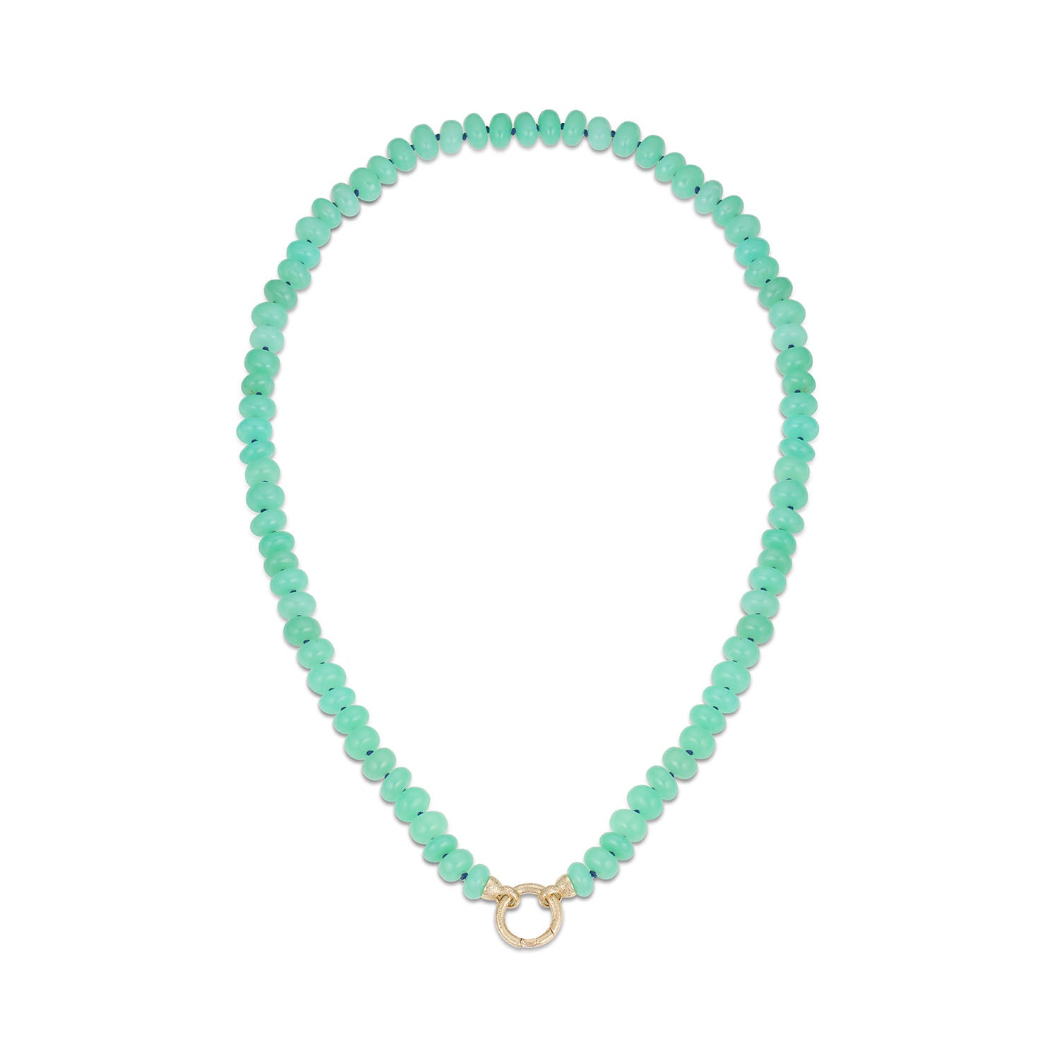 Chrysoprase Beaded Necklace