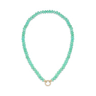 Chrysoprase Beaded Necklace
