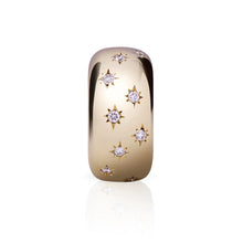 Large Story Gemstone or Diamond Bead Charm