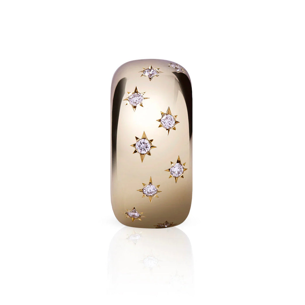 Large Story Gemstone or Diamond Bead Charm