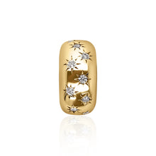 Medium Story Gemstone or Diamond Bead Charm