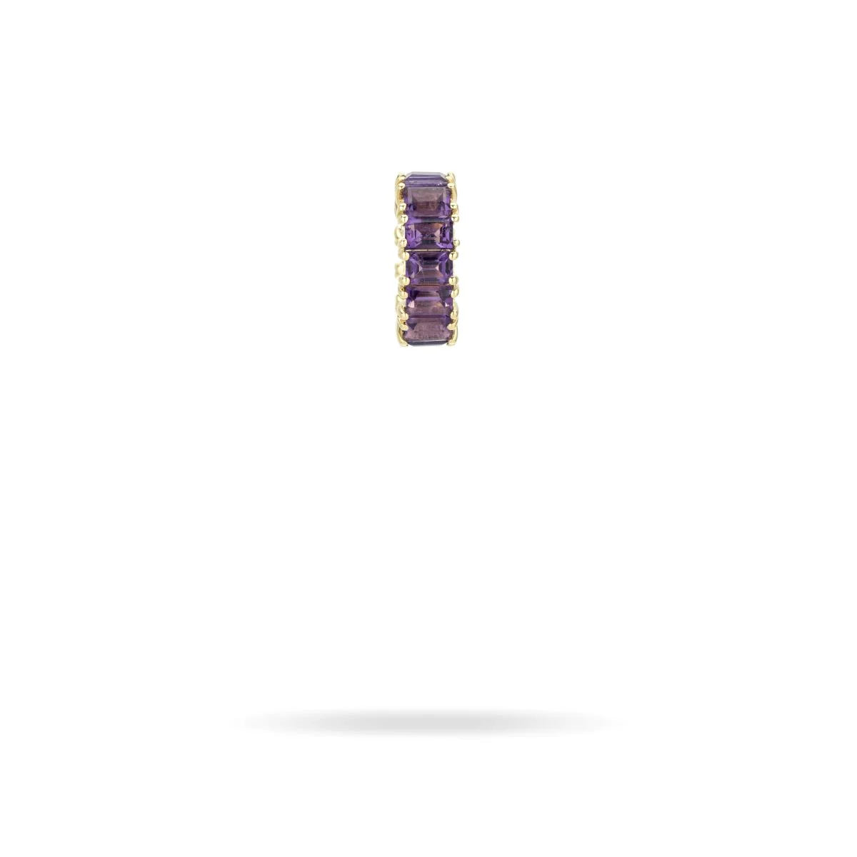 Prong Set Gemstone Baguette Big Bead