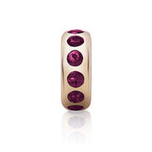 Small Story Gemstone or Diamond Bead Charm