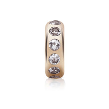 Small Story Gemstone or Diamond Bead Charm