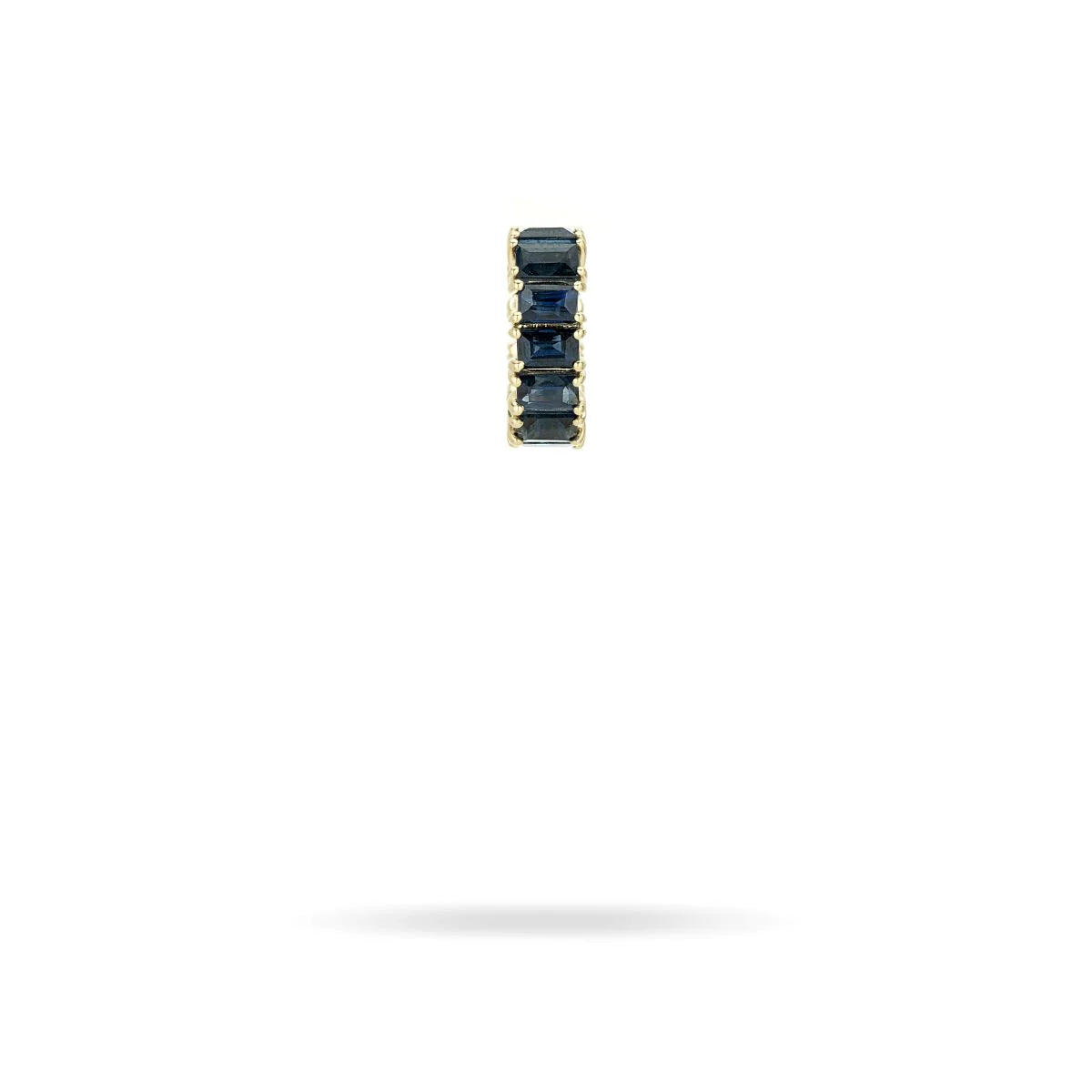 Prong Set Gemstone Baguette Big Bead