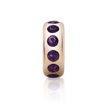 Small Story Gemstone or Diamond Bead Charm