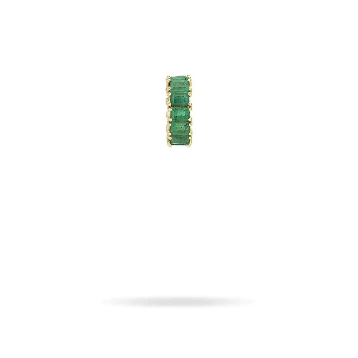 Prong Set Gemstone Baguette Big Bead