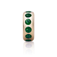 Small Story Gemstone or Diamond Bead Charm