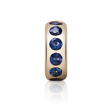Small Story Gemstone or Diamond Bead Charm