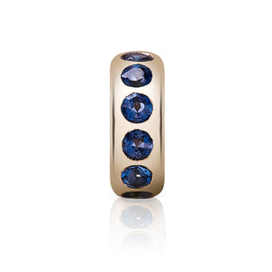 Small Story Gemstone or Diamond Bead Charm