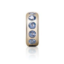 Small Story Gemstone or Diamond Bead Charm