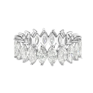 Diamond Marquise Eternity Band Ring