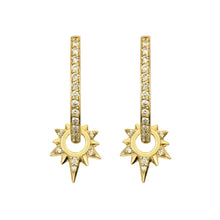 Tiny Love Explosion Starburst Earring Charm