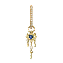 Open Evil Eye Sapphire Earring Charm