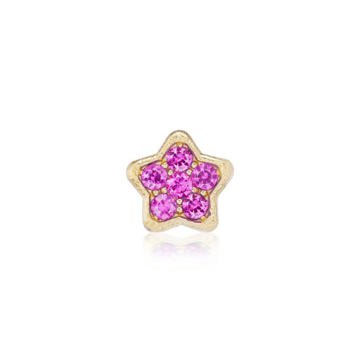 Claire Gemstone Star Slider Charm