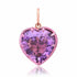 Whimsy Large Gemstone Heart Charm
