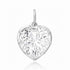 Whimsy Large Gemstone Heart Charm