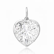 Whimsy Large Gemstone Heart Charm